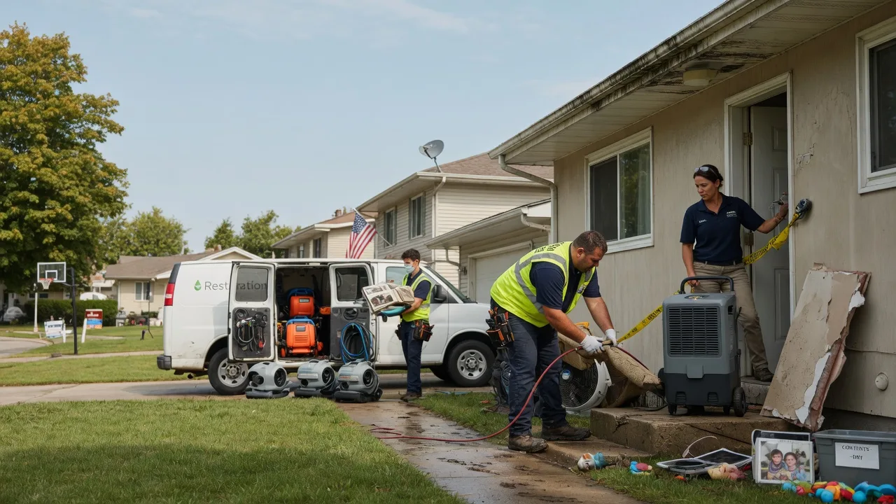 Water Damage Restoration in Wyanet, IL near me